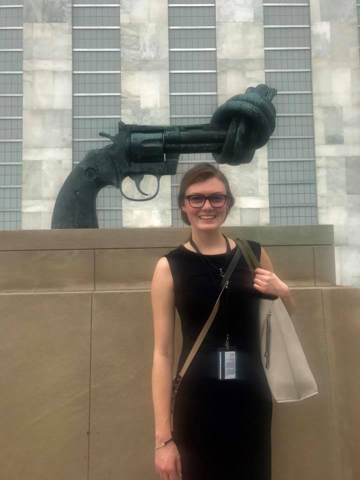 Claire Guinta at UN