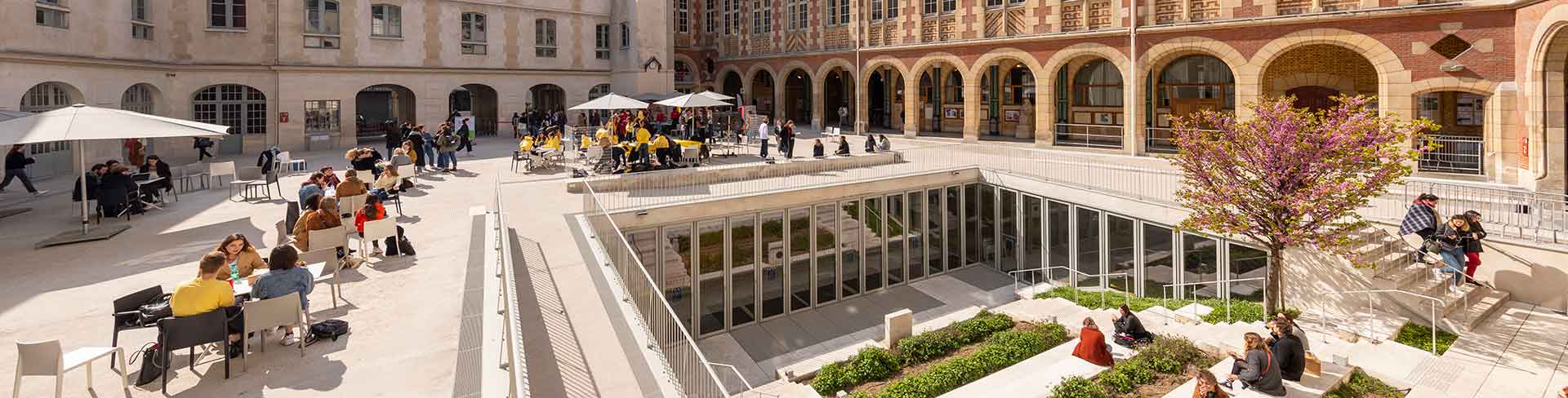 Un campus au cœur de Paris