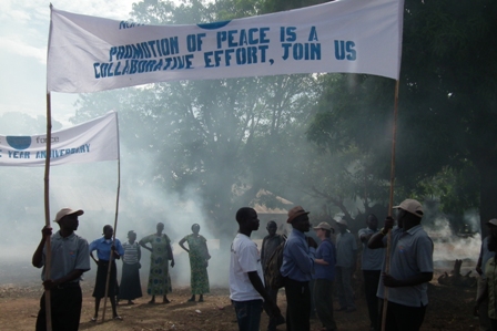 Community celebration in Mundri during 2011.