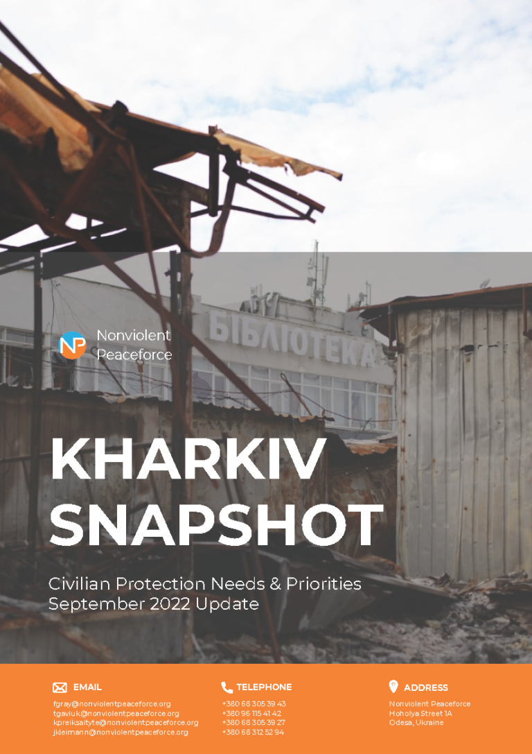 Kharkiv Snapshot – September 2022 Update