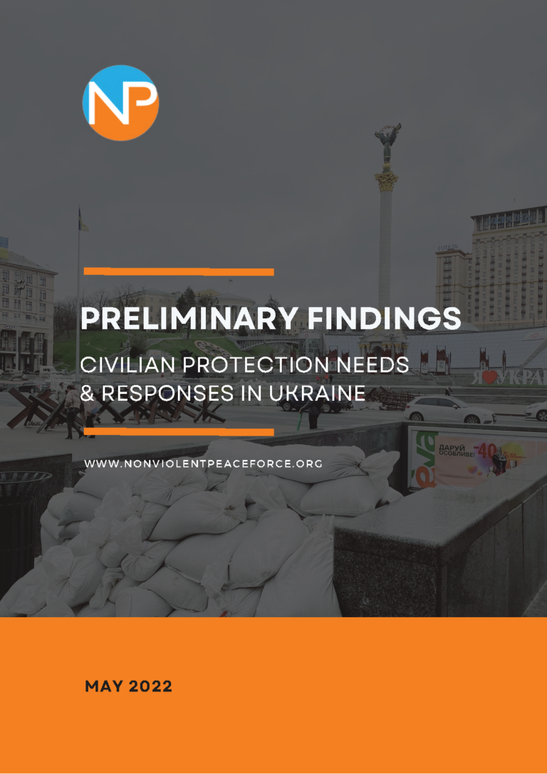 Preliminary Findings: Civilian Protection Needs & Responses in Ukraine