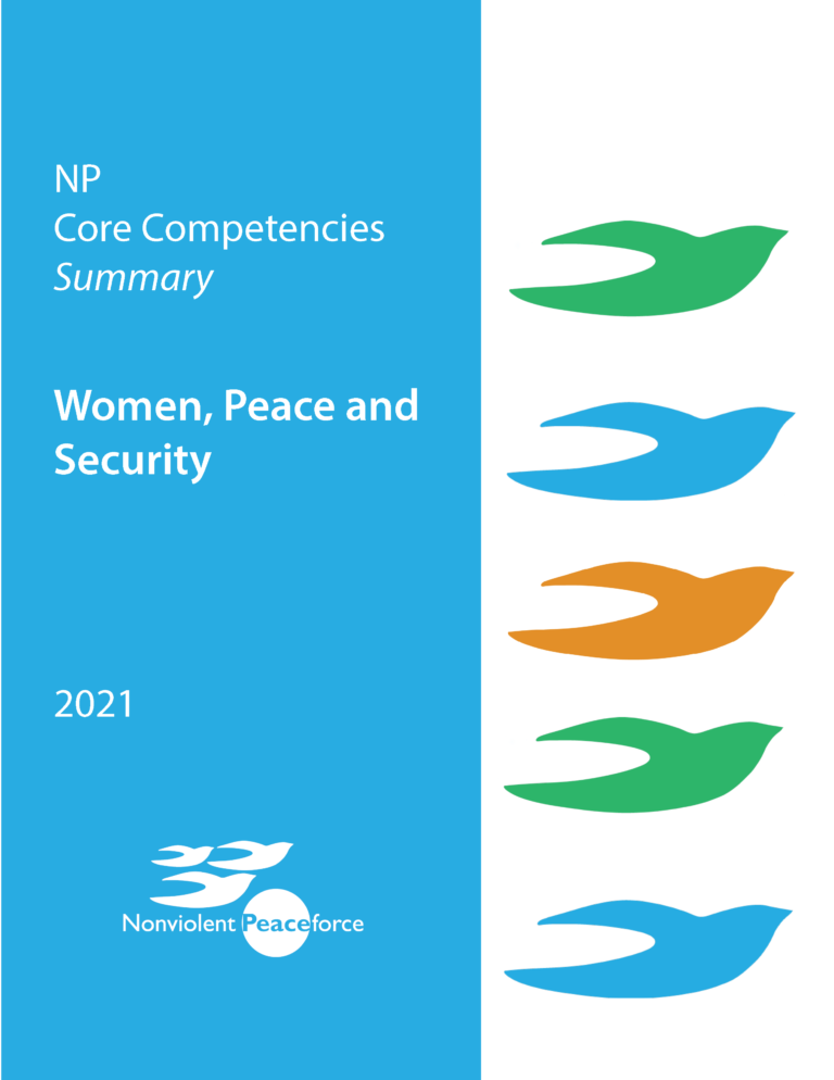 2021 Women, Peace and Security NP Core Competencies